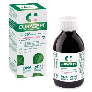 Curasept collutorio ads dna trattamento astringente 200 ml