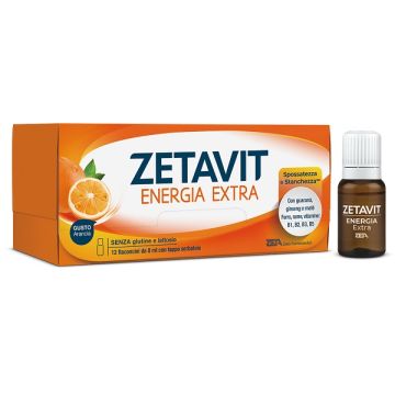 Zetavit energia extra 12 flaconcini 8 ml