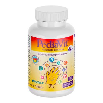 Pediavit caramelle gommose 60 pezzi da 2,5 g nuova formulazione