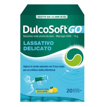 DulcoSoft GO 20 Bustine Soluzione Orale