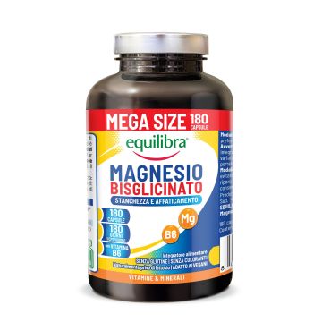 Equilibra magnesio bisglicinato 180 capsule Equilibra magnesio bisglicinato 180 capsule