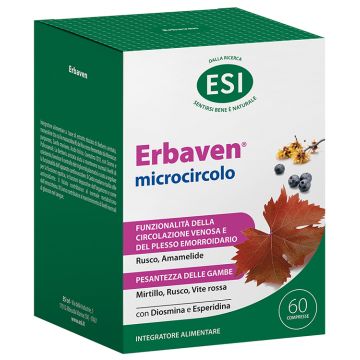 Esi erbaven microcircolo 60 compresse senza glutine