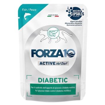 Forza 10 active cat diabetic pesce wet pate' 80 g