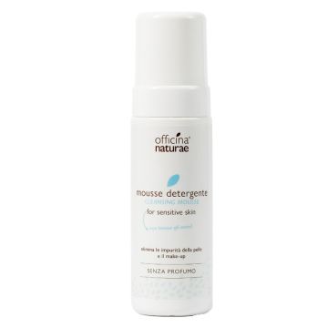 Mousse detergente viso pelle sensibile senza profumo 150 ml