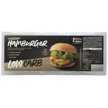 Low carb bun sesamo 2 pezzi da 85 g