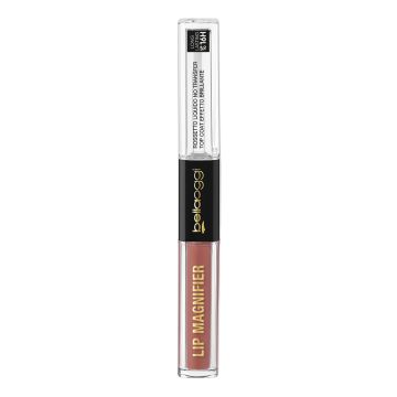 Bellaoggi lip magnifier creamy peach rossetto duo lunga tenuta 16h