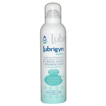 Lubrigyn activa mousse-gel detergente 150 ml