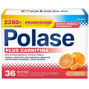 Polase Plus Carnitina 36 Bustine
