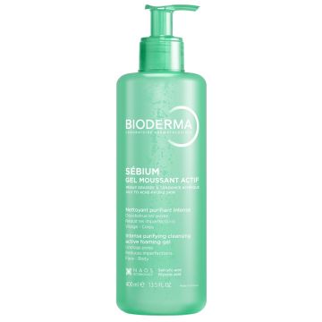 Sèbium 400 ml Gel Detergente per Pelle Grassa a Tendenza Acneica