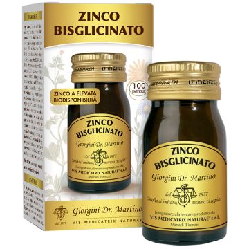 Zinco bisglicinato 100 pastiglie
