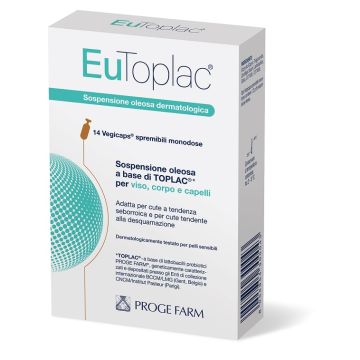 Eutoplac sospensione oleosa dermatologica 14 capsule spremibili Eutoplac sospensione oleosa dermatologica 14 capsule spremibili