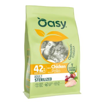 Oasy dry cat original adult sterilized pollo 1,5 kg Oasy dry cat original adult sterilized pollo 1,5 kg