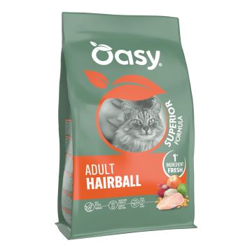 Oasy dry cat superior adult hairball 300 g