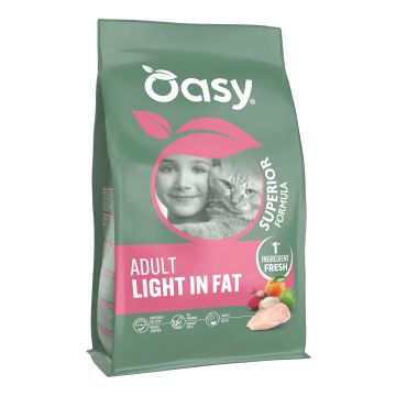 Oasy dry cat superior adult light in fat 1,5 kg