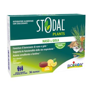 Stodal plants limone 36 pastiglie senza glutine naturalmente privo di lattosio