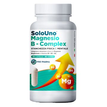 Pro pharma solouno magnesio b-complex 60 capsule