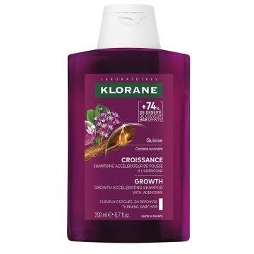 Klorane shampoo chinina crescita 200 ml