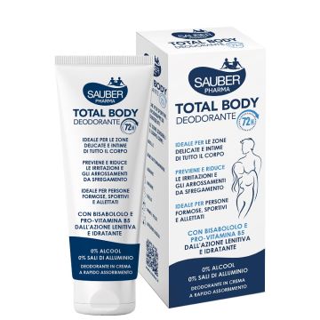 Sauber deo total body crema 75 ml