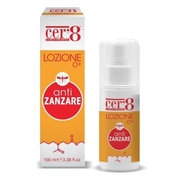 Cer'8 lozione 0+ antizanzare 100 ml
