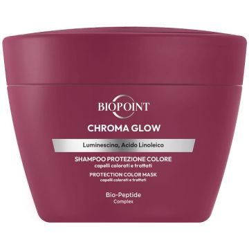 Biopoint chroma glow maschera protezione colore 200 ml
