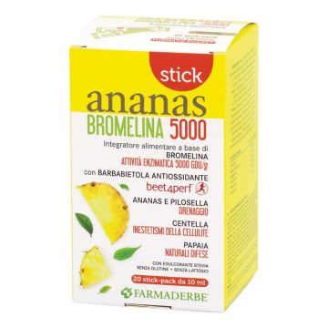 Ananas bromelina 5000 20 stick
