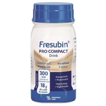 Fresubin pro compact drink nocciola 4 flaconi da 125 ml