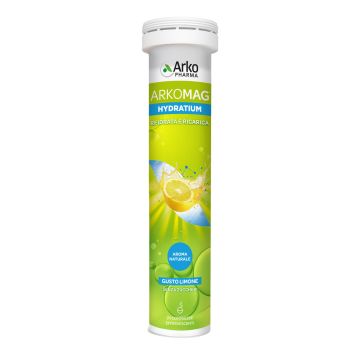 Arkomag hydratium reidrata e ricarica limone 24 compresse effervescenti senza zuccheri con edulcorante