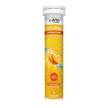 Arkomag hydratium reidrata e ricarica mango 24 compresse effervescenti senza zuccheri con edulcorante
