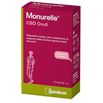 Monurelle cbd 10 ovuli 1 g