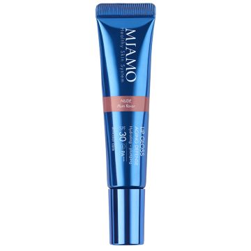 Miamo skincolor care lip gloss aging defense spf 30+ nude plum flavor 15 ml
