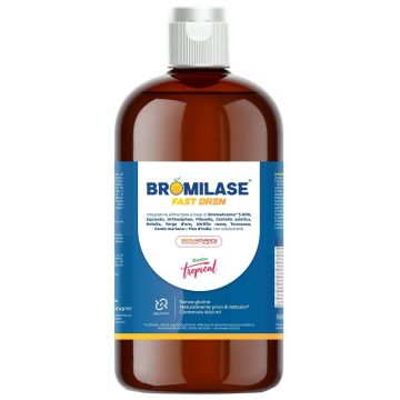 Bromilase fast dren 500 ml senza glutine senza lattosio con edulcorante