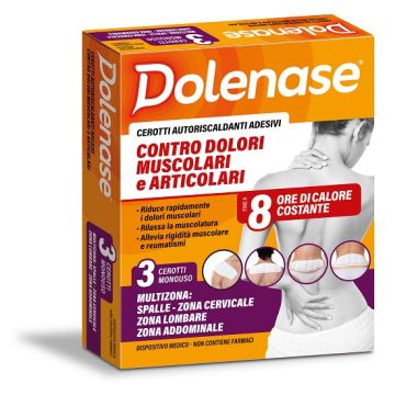 Dolenase cerotti autoriscaldanti 3 pezzi
