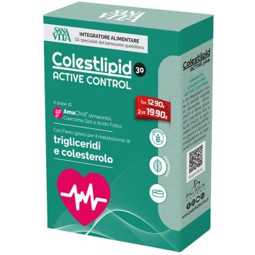 Sanavita colestlipid active control 30 compresse da 930 mg