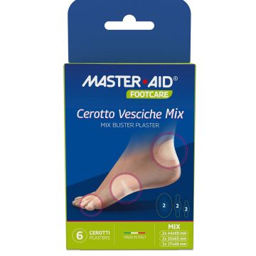 Cerotto vesciche footcare mix 6 pezzi