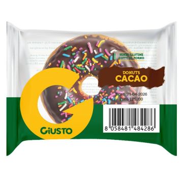 Giusto senza glutine donuts cacao 35 g