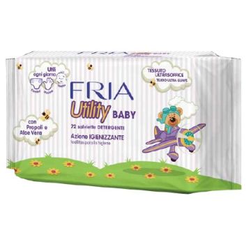 Fria utility salviette baby 72 pezzi