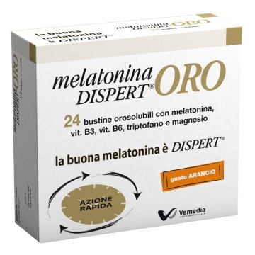 Melatonina dispert oro 24 bustine