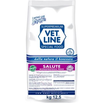 Vetline Cane Salute Monoproteico Pesce 12,5 Kg