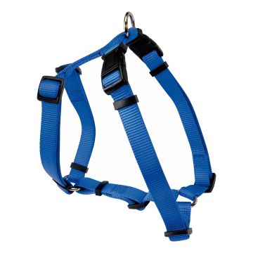 Camon Cane Pettorina In Nylon Modello "H" N. 6 25 Mm Blu