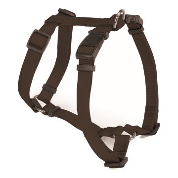 Camon Cane Pettorina In Nylon Modello "H" N. 6 25 Mm Nero