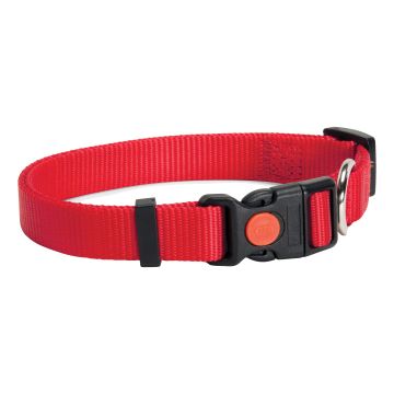 Camon Cane Collare Regolabile Sgancio Rapido 25 Mm Rosso
