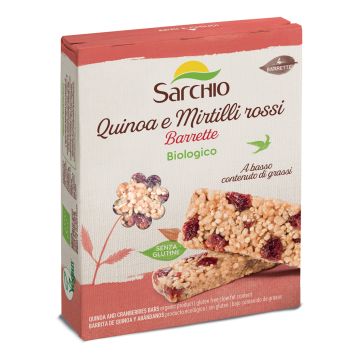 Sarchio Snack Quinoa E Mirtilli Rossi 80 g