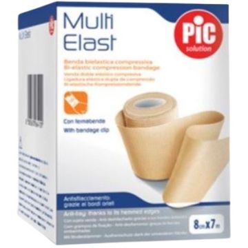 Benda elastica compressiva a lunga estensibilita' multi-elast 8 cm x 7 m