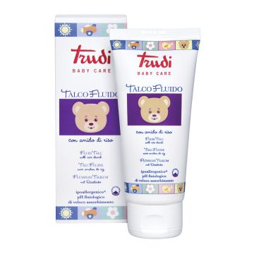Trudi baby care talco fluido 100 ml Trudi baby care talco fluido 100 ml