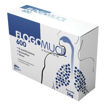 Flogomucil 600 14 bustine