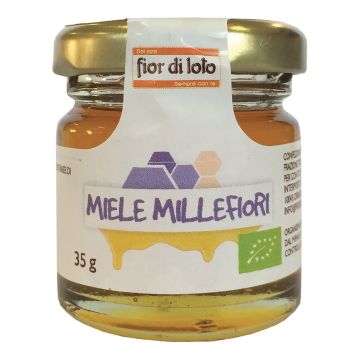 Fior di loto mini miele di millefiori bio 35 g