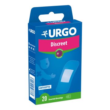 Cerotto urgo discreet 20 pezzi assortiti