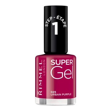 RIMMEL - Super Gel - Smalto N.025 Urban Purple