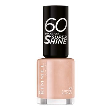 RIMMEL - Smalto 60 Seconds Super Shine 500 -Caramel Cupcake