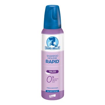 Sano e bello shampoo mousse rapid nf talco 300 ml